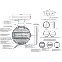 LAMPA ZESPOLONA TYLNA 12-24V LED WAŚ 738