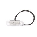 LAMPA OBRYSOWA BIAŁA 12-24V LED 283
