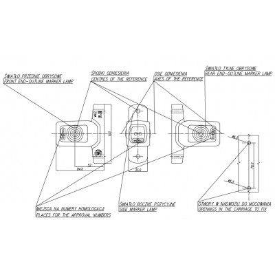 LAMPA OBRYSOWA 12-24V LED 286
