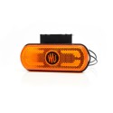 LAMPA OBRYSOWA POMARAŃCZOWA 12-24V LED WAŚ 1598