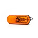 LAMPA OBRYSOWA POMARAŃCZOWA 12-24V LED WAŚ 1598