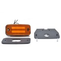 LAMPA OBRYSOWA POMARAŃCZOWA 12-24V LED WAŚ 1138