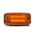 LAMPA OBRYSOWA POMARAŃCZOWA 12-24V LED WAŚ 1138