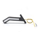 LAMPA OBRYSOWA LED 12/24V WAŚ W168.6DD LEWA