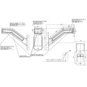 LAMPA OBRYSOWA LED 12/24V WAŚ W168.6DD LEWA