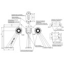 LAMPA OBRYSOWA DIODA LED 12-24V WAŚ 497BCP