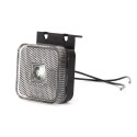 LAMPA OBRYSOWA BIAŁA PRZEDNIA LED 12-24V WAŚ 303Z