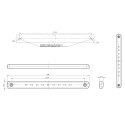 LAMPA OŚWIETLENIA WNĘTRZA LED 24V WAŚ 727