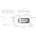LAMPA ZESPOLONA TYLNA 12-24V LED 1114DDL/P