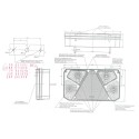 LAMPA TYLNA ZESPOLONA 12/24V WAŚ 907