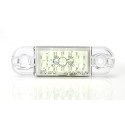 LAMPA OBRYSOWA BIAŁA 12-24V LED WAŚ 716
