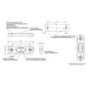 LAMPA OBRYSOWA BIAŁA 12-24V LED WAŚ 716
