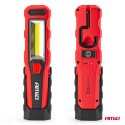 LATARKA LED AKUMULATOROWA Z MAGNESEM MOCNA WT02 AMIO 02171