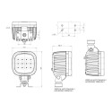 LAMPA ROBOCZA LED 12-24V SKUPIONE WAŚ 979