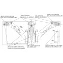 LAMPA OBRYSOWA 12-24V LED LEWA WAŚ 238L