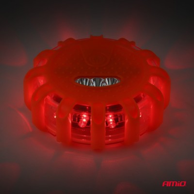 Lampa awaryjna LED akumulatorowa z latarką 12 LED 3 SMD AMIO 04673