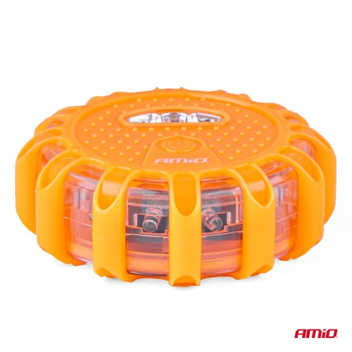 Lampa awaryjna LED akumulatorowa z latarką 12 LED 3 SMD AMIO 04673