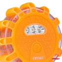 Lampa awaryjna LED akumulatorowa z latarką 12 LED 3 SMD AMIO 04673