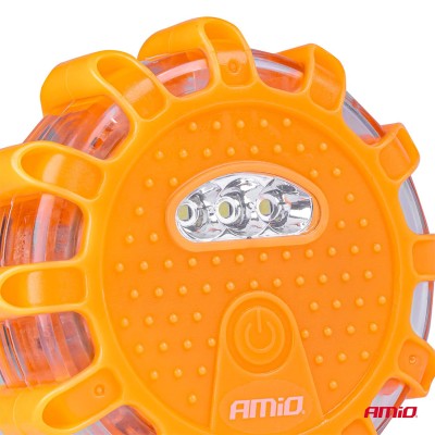 Lampa awaryjna LED akumulatorowa z latarką 12 LED 3 SMD AMIO 04673