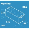 Akumulator 12V 140Ah 800A CENTRA HD PRO CG1403