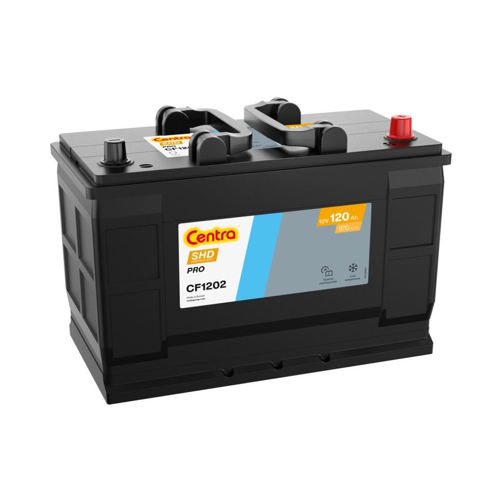 Akumulator 12V 120Ah 800A CENTRA SHD PRO CF1202