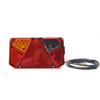 LAMPA ZESPOLONA TYLNA LED 12-24V LEWA WAŚ 917