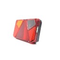 Lampa zespolona tylna 12V 24V LED LEWA z podświetleniem tablicy WAŚ 917