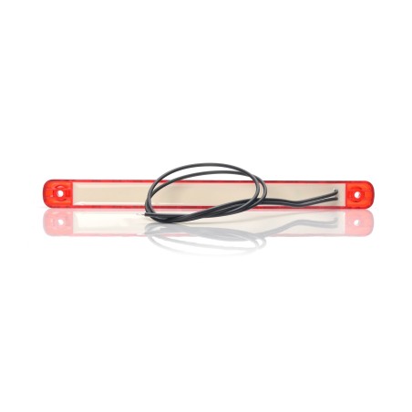 LAMPA TYLNA STOP CZERWONA 12V-24V LED WAŚ 1395KR