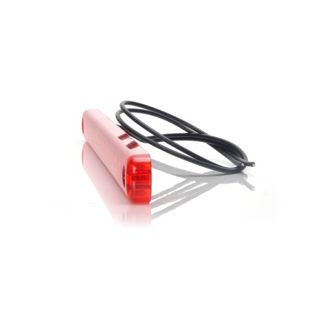 LAMPA TYLNA STOP CZERWONA 12V-24V LED WAŚ 1395KR