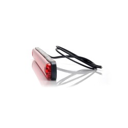 LAMPA TYLNA STOP CZERWONA 12V-24V LED WAŚ 1395KR