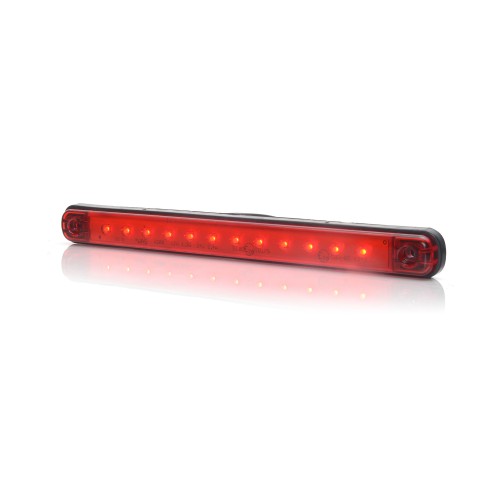LAMPA TYLNA STOP CZERWONA 12V-24V LED WAŚ 1395KR