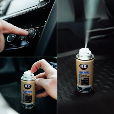 Spray do odświeżania klimatyzacji KLIMA FRESH LEMON 150ml K2 K222
