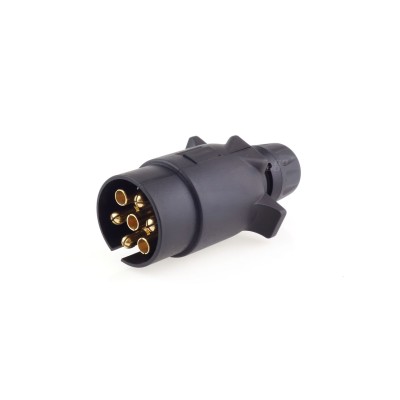 WTYCZKA PRZYCZEPY  7 PIN PLASTIKOWA AMIO 02144
