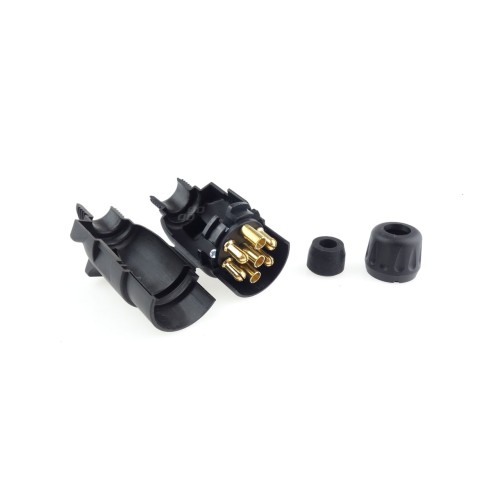 WTYCZKA PRZYCZEPY  7 PIN PLASTIKOWA AMIO 02144