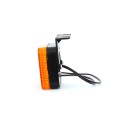 LAMPA OBRYSOWA POMARAŃCZOWA  12-24V LED WAŚ 302