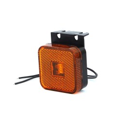 LAMPA OBRYSOWA POMARAŃCZOWA  12-24V LED WAŚ 302