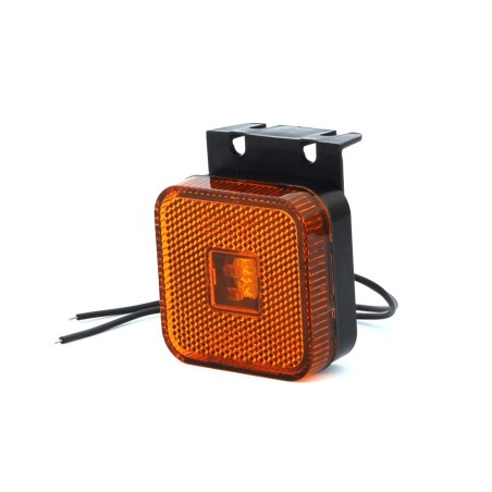 LAMPA OBRYSOWA POMARAŃCZOWA  12-24V LED WAŚ 302