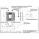 LAMPA OBRYSOWA POMARAŃCZOWA  12-24V LED WAŚ 302