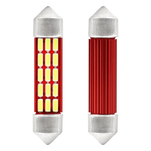 ŻARÓWKI C5W C10W C3W 41mm 12-24V LED AMIO 01634