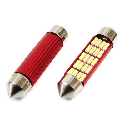 ŻARÓWKI C5W C10W C3W 41mm 12-24V LED AMIO 01634