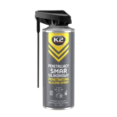 Syntetyczny smar silikonowy w sprayu 400ml K2 B430