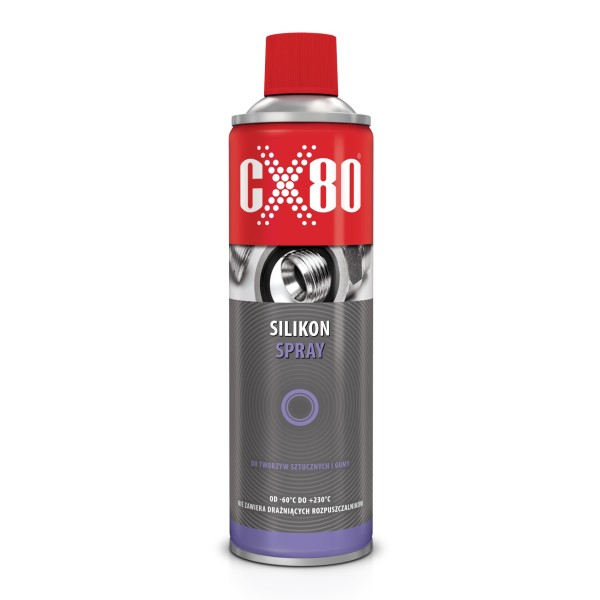 Smar silikonowy w sprayu z atestem spożywczym NSF 500ml CX80