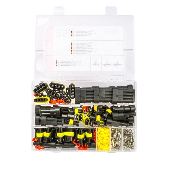 Zestaw złączy hermetycznych SuperSeal AMiO 03035 kostki wtyczki 352 szt.