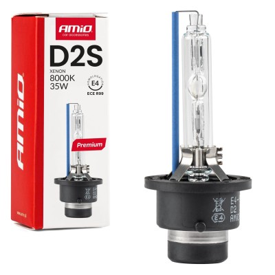 Żarnik ksenonowy D2S 8000K AMiO 01977 żarówka Xenon PREMIUM