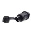 Wtyczka przyczepy 3-pin AMiO 02389 złącze ciągnika maszyn 12V/24V