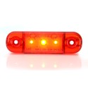 LAMPA OBRYSOWA CZERWONA 12-24V LED 709