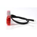 LAMPA OBRYSOWA CZERWONA 12-24V LED 709