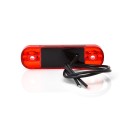 LAMPA OBRYSOWA CZERWONA 12-24V LED 709