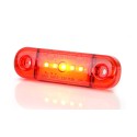 LAMPA OBRYSOWA CZERWONA 12-24V LED 712