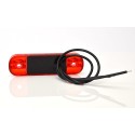 LAMPA OBRYSOWA CZERWONA 12-24V LED 712